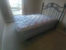 Double mattress and boxspring