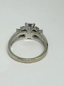 14k W/G Elegant Vintage-Inspired Diamond Ring - Photo 9