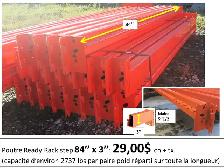 Poutre step Ready Rack 84'' x 2'' 1/4 et autres, prix sur photos - Photo 6