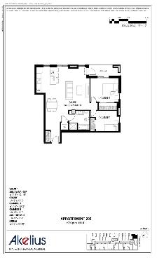 modern 1 bedroom apartment in Ahunstic - ID 4675 - Photo 8