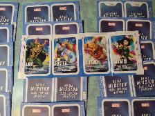 21 packs 1 opened Marvel Go On A Mission Trading Cards - Photo 4