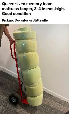 3.5" Memory Foam Mattress Topper