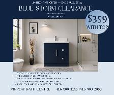 NAVY BLUE BATHROOM VANITY CLEARANCE | LOWEST PRICES | IN STOCK - Photo 6
