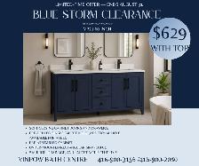 NAVY BLUE BATHROOM VANITY CLEARANCE | LOWEST PRICES | IN STOCK - Photo 8