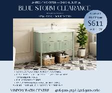 NAVY BLUE BATHROOM VANITY CLEARANCE | LOWEST PRICES | IN STOCK - Photo 2