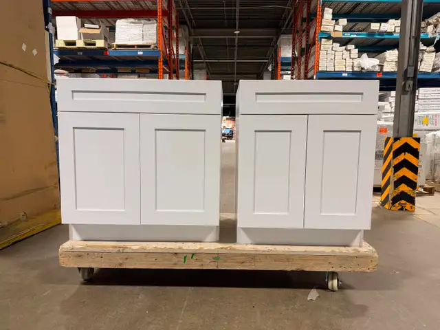 Premium Quality White Shaker Kitchen Cabinet Set Clearance Sale!