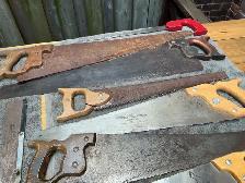 Assorted Lot of 11 Vintage Hand Saws ! - Photo 5