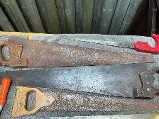Assorted Lot of 11 Vintage Hand Saws ! - Photo 7