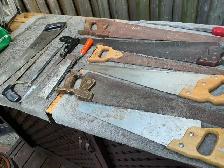 Assorted Lot of 11 Vintage Hand Saws ! - Photo 9