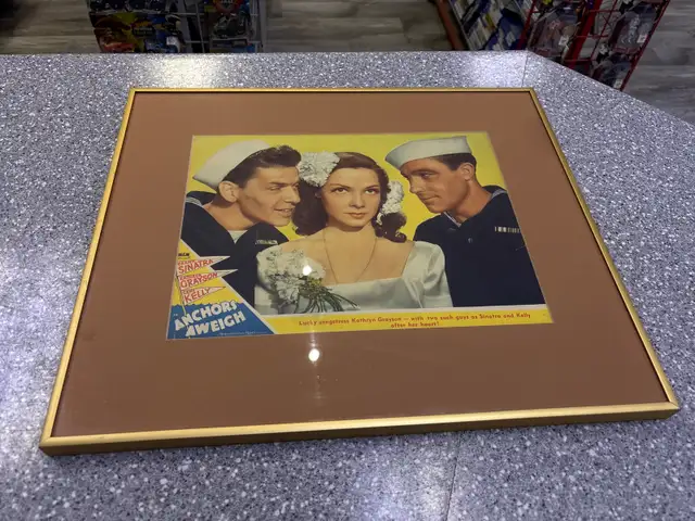 Anchors Aweigh Movie Poster Framed