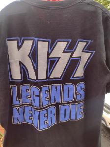 KISS farewell tour 1973 - 2000 concert tee-shirt size XL - Photo 2