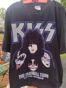 KISS farewell tour 1973 - 2000 concert tee-shirt size XL - Photo 5