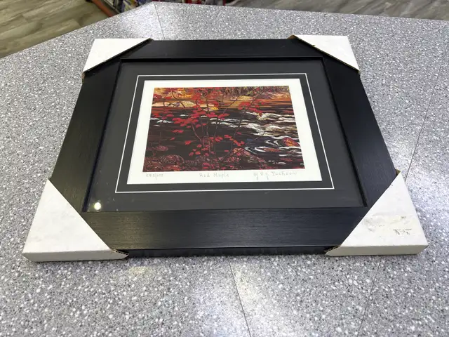 Group of 7 Red Maple Replica Print 583/695