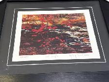 Group of 7 Red Maple Replica Print 583/695 - Photo 2
