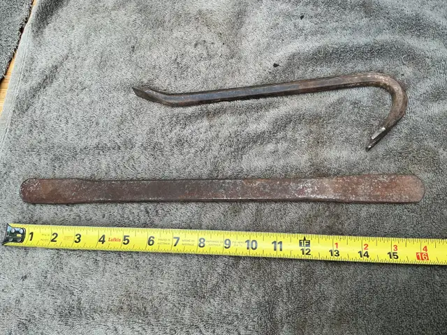 2 Vintage Crow Pry Bars !