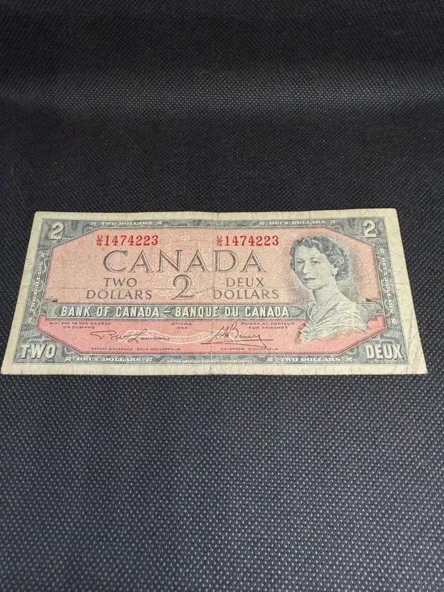 1954 Canada 2$ Bank Note - #135