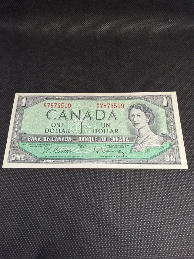 1954 Canada 1$ Bank Note UNC - #137