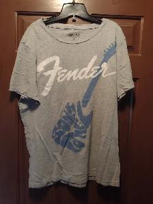 Fender guitar tee-shirt size large - Photo 3