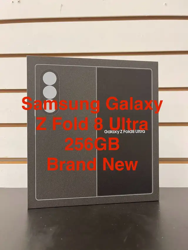 Samsung Galaxy Z Fold 8 Ultra 256GB Brand New Sealed