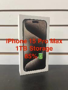 iPhone 15 Pro Max 1TB 85% Battery Health