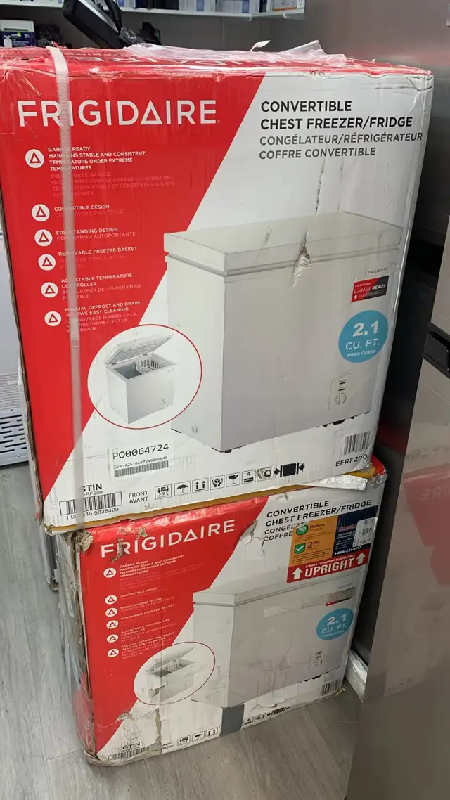Frigidaire 2.1 Cu ft Chest Freezer | Summer Sale