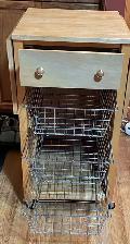 Kitchen Cart on rollers with expandable leafs and drawers - Photo 4