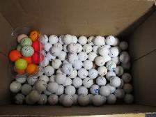 9.5 Dozen Used Golf Balls (includes 1 Dozen Colored)