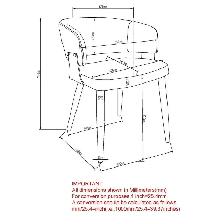 Brand New Modern Upholstered Dining Chair Special $99 - Photo 4
