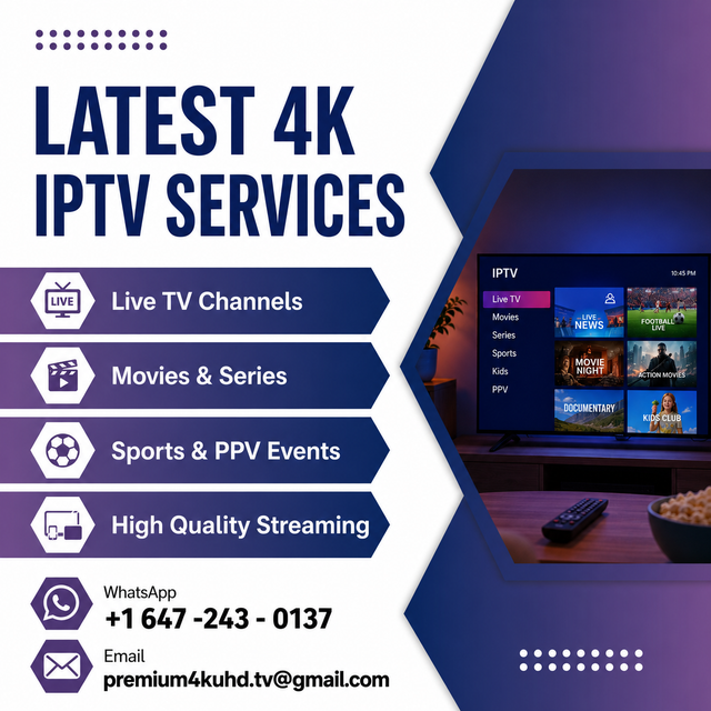 The latest 4k quality - entertainment services