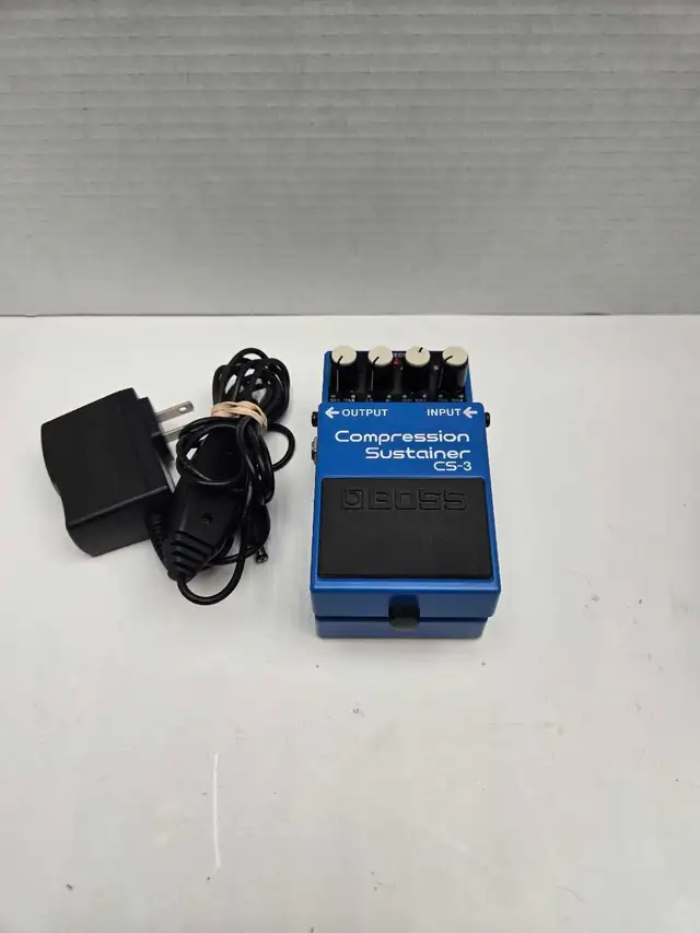 Boss CS-3 Compression Sustainer Pedal w/power supply