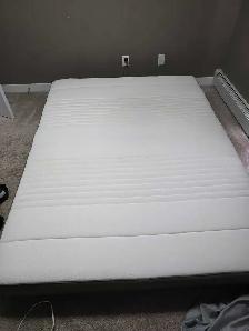 Free Queen size mastress and queen size bed frame - Photo 4