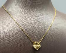 VCA inspired 18karat Solid Gold 18" Medium Motif