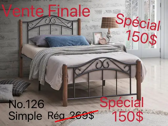 TOUT EST NEUF!! Des lits et des meubles à Liquidation!!