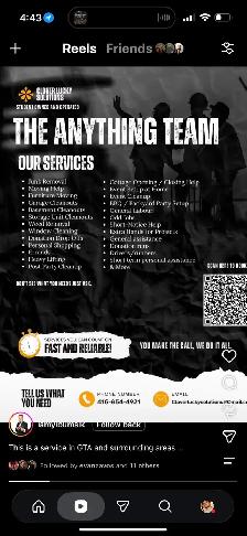 General Labour and odd jobs | student crew Toronto