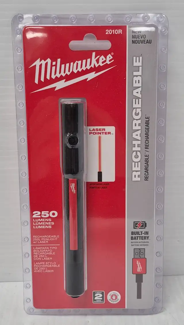 (N9749333) Milwaukee 2010R Pen Light/Laser