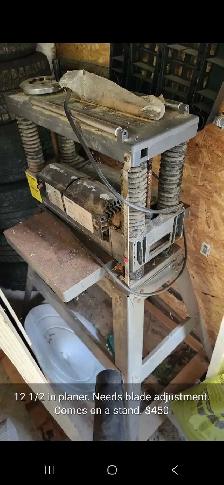 Planer 12 1/2 in