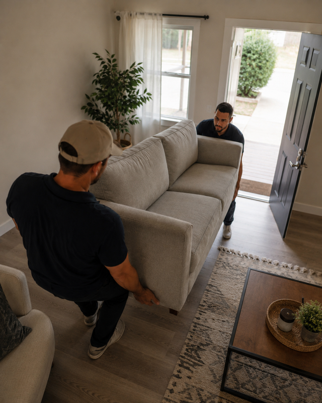 Big or Small Move? Furniture, Appliances & More — Contact Us Tod