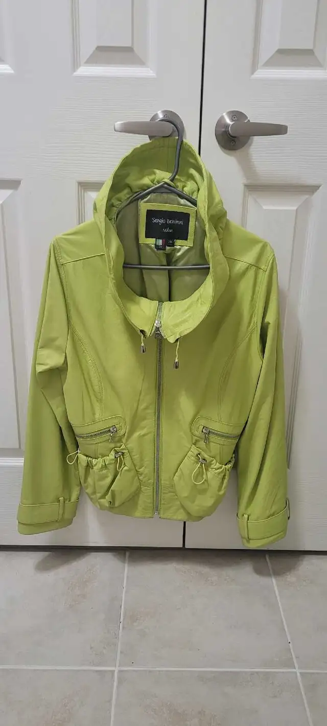 women's leather jacket