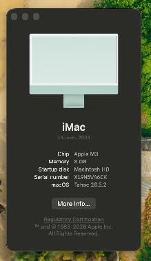 24' M3 APPLE IMAC - Photo 5