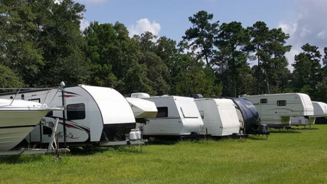 Outdoor storage available