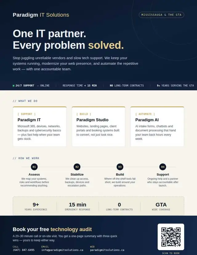 Paradigm IT Solutions Technology