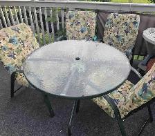Patio Table & 4 Chairs