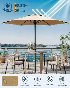 Brand New MMW Outdoor Patio Umbrella Dual-Vented $49 to $299 - Photo 4