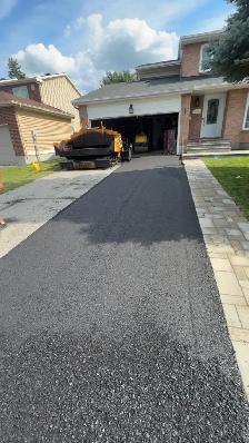asphalt driveway