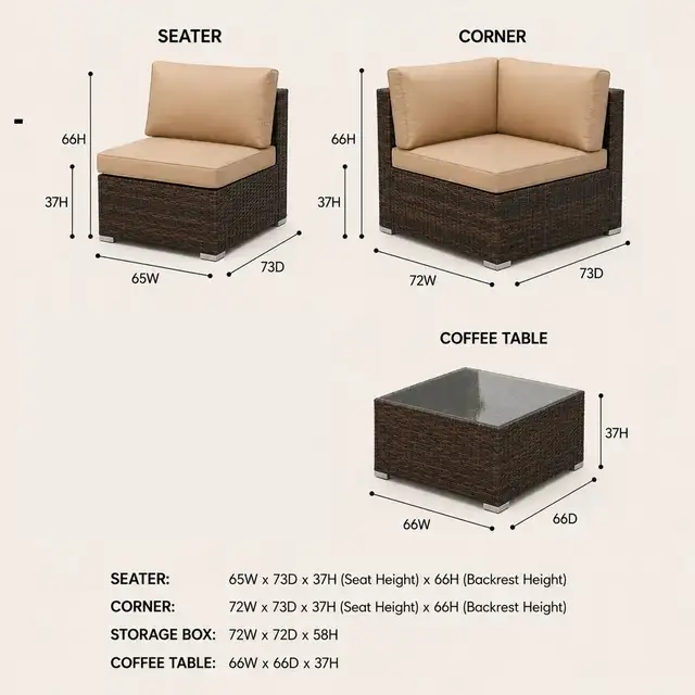 Brand New 8pcs Patio Furniture with Storage Set Special $599