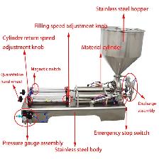 Promotion 100-1000ml Twin Nozzle Paste Liquid Filler Unit 160403 - Photo 3