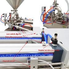 Promotion 100-1000ml Twin Nozzle Paste Liquid Filler Unit 160403 - Photo 8