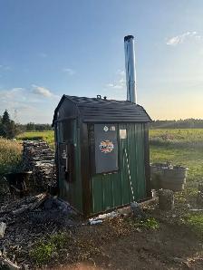 outdoor wood stove - Photo 2