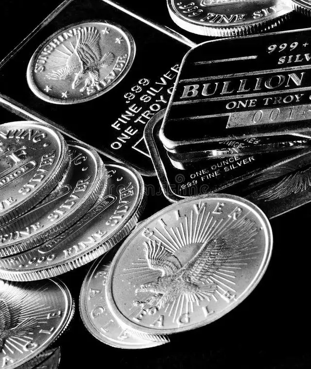 SILVER COINS & BARS WANTED