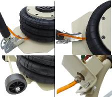 Promotion portable 3Ton lifts Triple stage Bag Air go Jack190168 - Photo 4